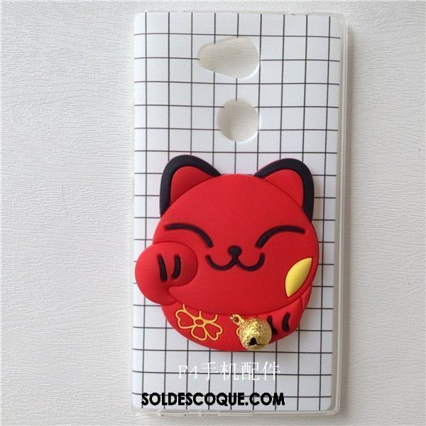 Coque Sony Xperia L2 Dessin Animé Rouge Peinture Maquillage Téléphone Portable Soldes