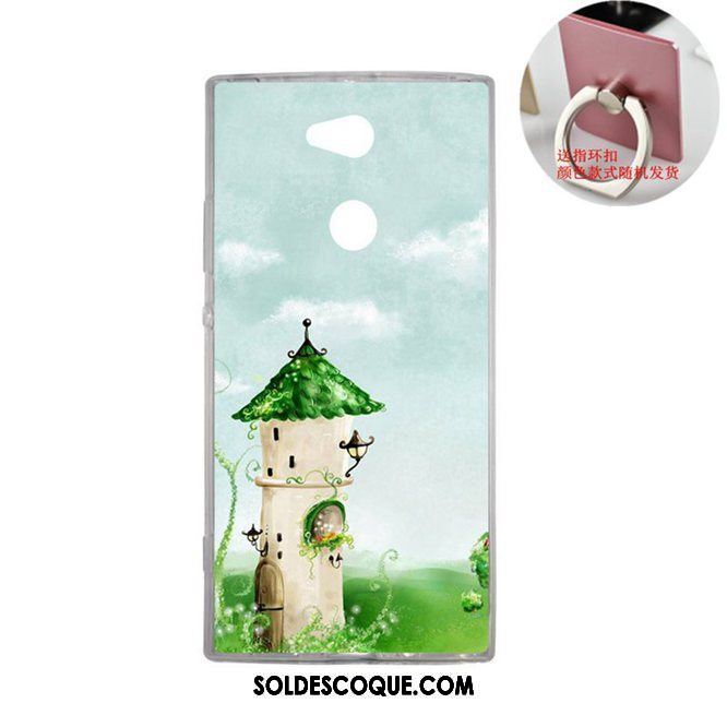 Coque Sony Xperia L2 Personnalisé Silicone Téléphone Portable Vert Marque De Tendance Housse France