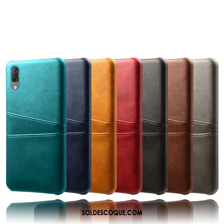 Coque Sony Xperia L3 Protection Vert Téléphone Portable Cuir Étui En Vente