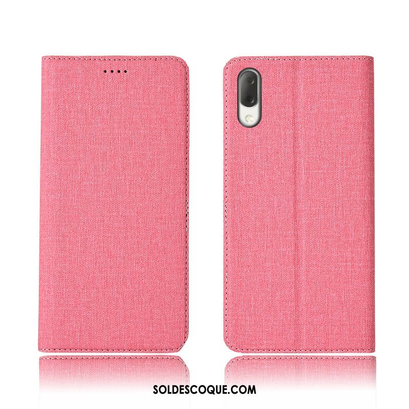 Coque Sony Xperia L3 Étui En Cuir Protection Téléphone Portable Clamshell Nouveau En Ligne