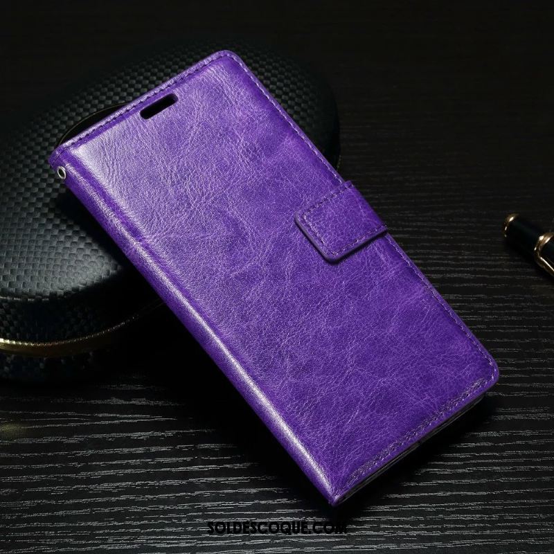 Coque Sony Xperia Xa Ultra Fluide Doux Modèle Fleurie Étui Une Agrafe Violet France