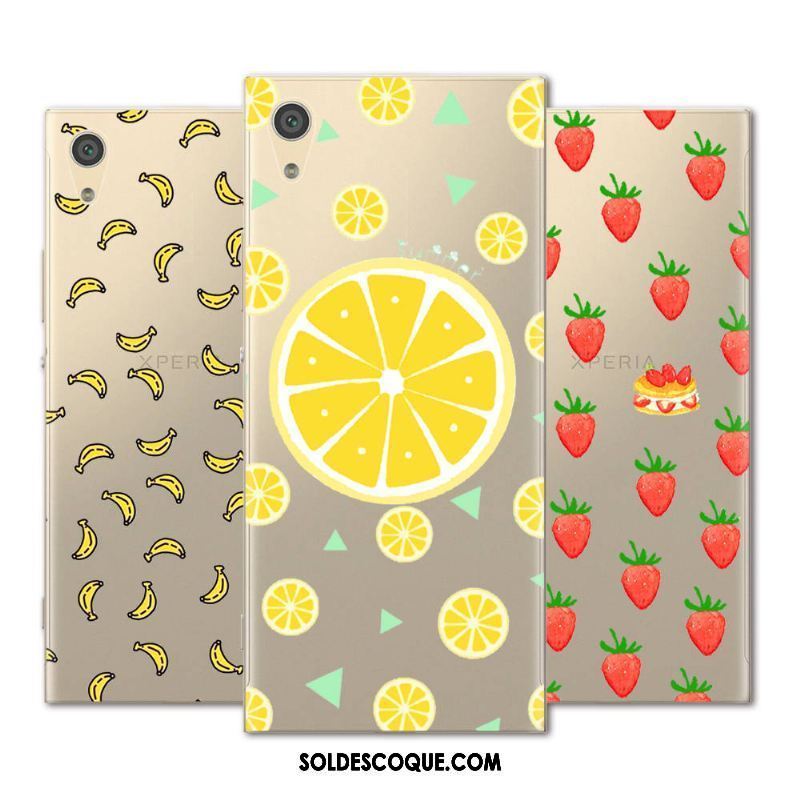 Coque Sony Xperia Xa Ultra Silicone Fluide Doux Créatif Fruit Étui Pas Cher