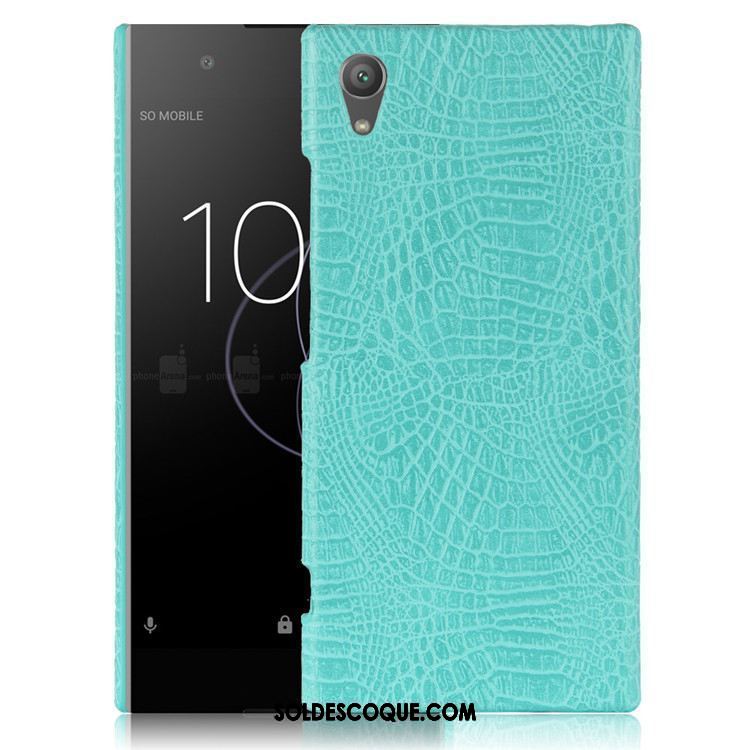 Coque Sony Xperia Xa1 Plus Crocodile Téléphone Portable Protection Difficile Vert En Vente