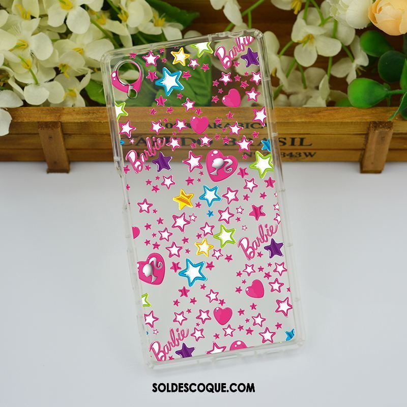 Coque Sony Xperia Xa1 Ultra Rose Incassable Modèle Métier Téléphone Portable Pas Cher