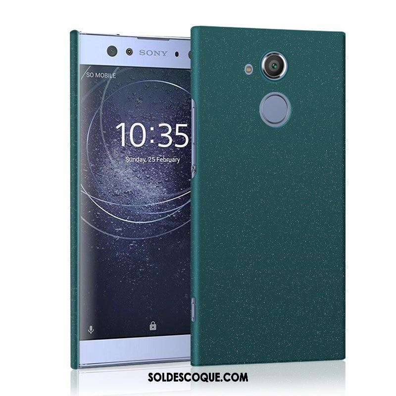 Coque Sony Xperia Xa2 Difficile Délavé En Daim Téléphone Portable Incassable Protection Housse En Vente