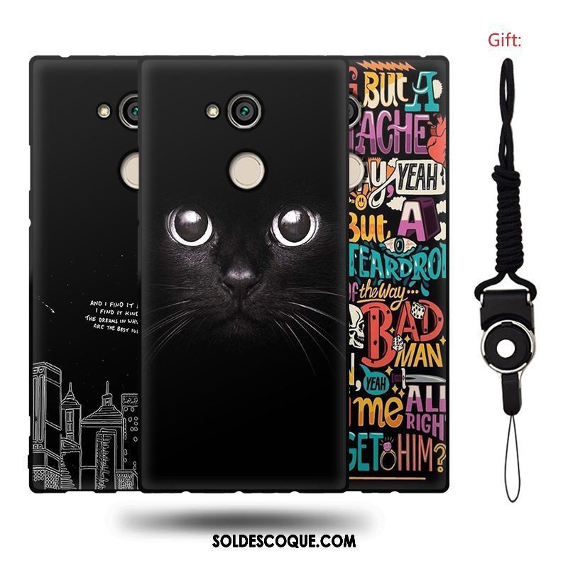 Coque Sony Xperia Xa2 Ultra Fluide Doux Téléphone Portable Tout Compris Silicone Noir En Vente