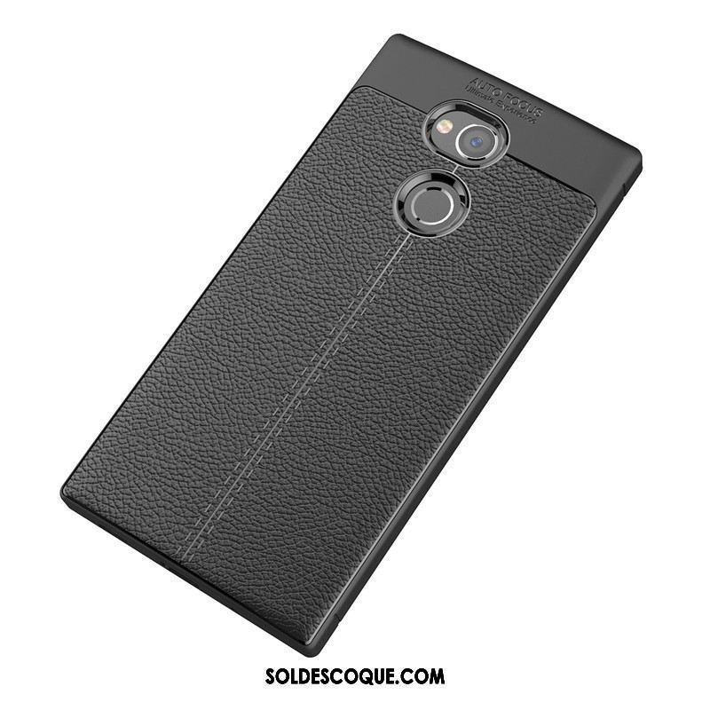 Coque Sony Xperia Xa2 Étui Protection Modèle Fleurie Noir Créatif France