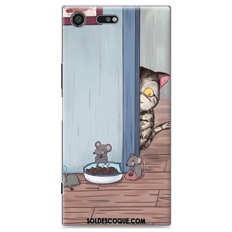 Coque Sony Xperia Xz Premium Charmant Téléphone Portable Étui Protection Bleu Housse En Vente