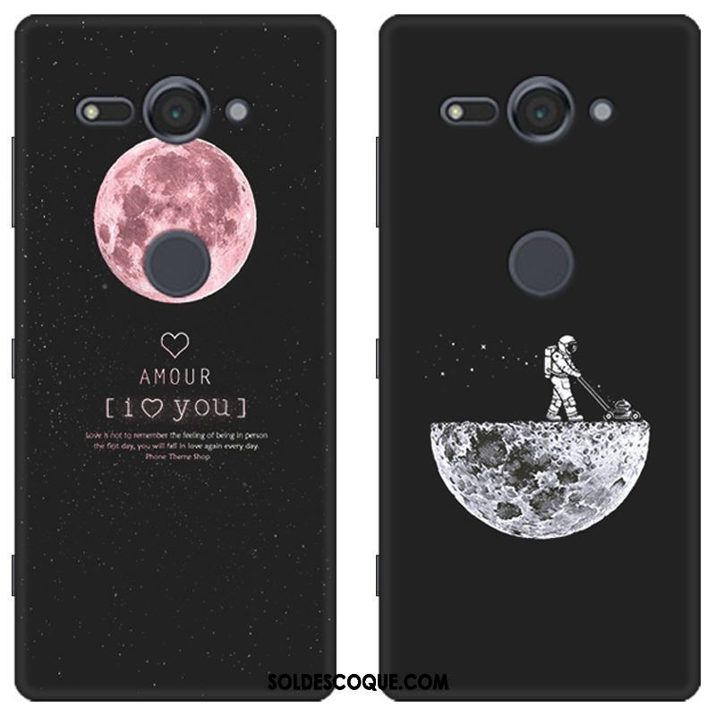 Coque Sony Xperia Xz2 Compact Incassable Noir Tendance Tout Compris Étui Housse Soldes