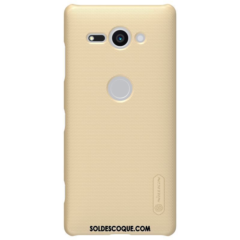 Coque Sony Xperia Xz2 Compact Téléphone Portable Délavé En Daim Antidérapant Protection Difficile Pas Cher