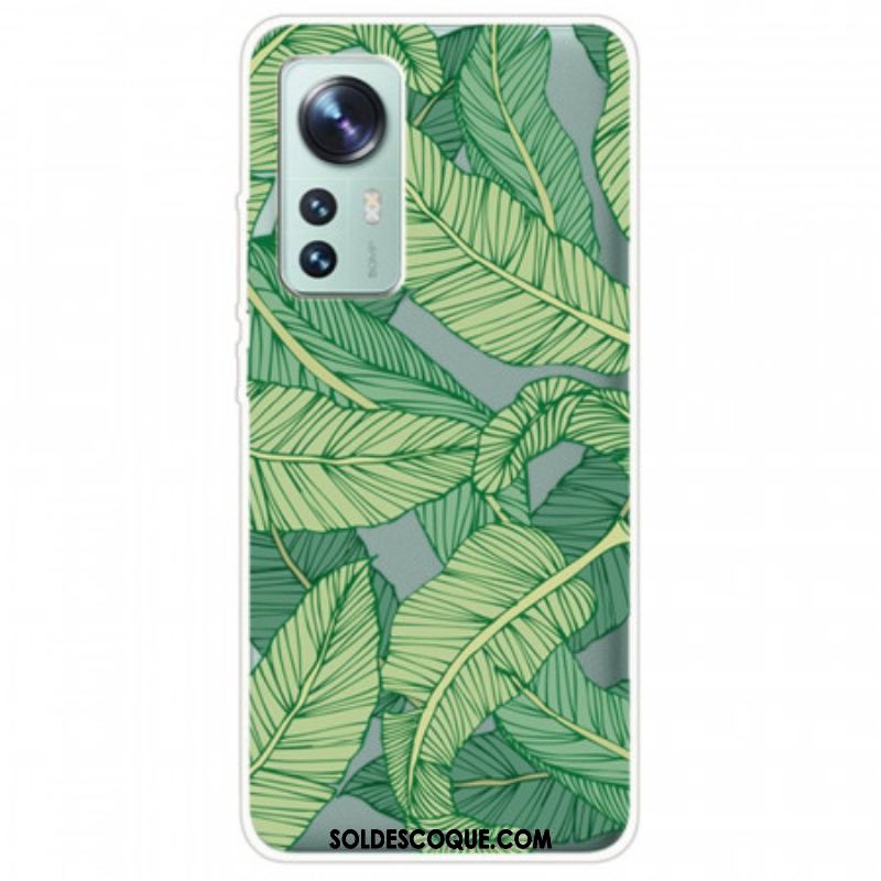 Coque  Xiaomi 12 / 12X  Feuilles