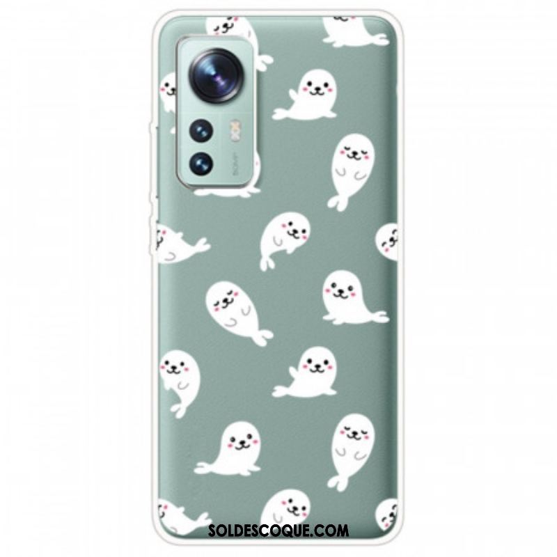 Coque  Xiaomi 12 / 12X  Otaries Fun