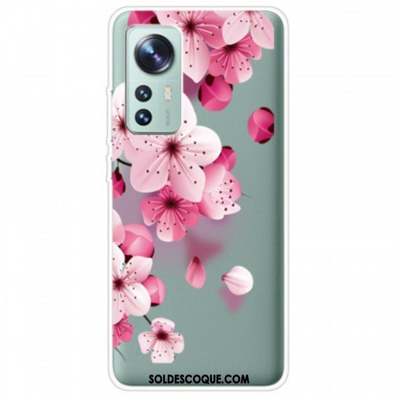 Coque  Xiaomi 12 / 12X  Petites Fleurs Roses