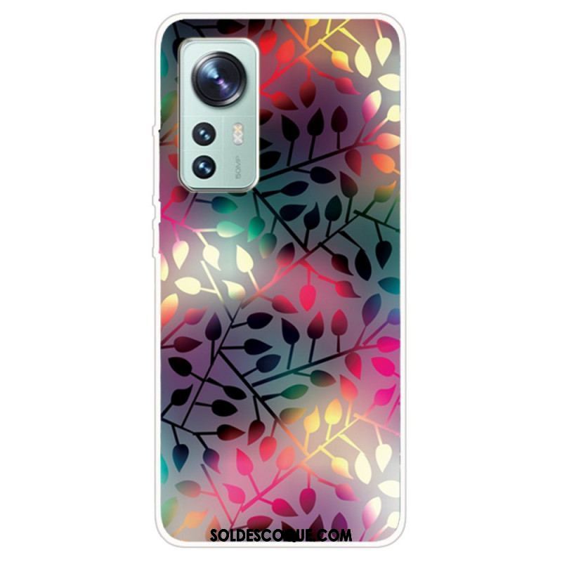 Coque  Xiaomi 12 / 12X  Silicone Feuilles