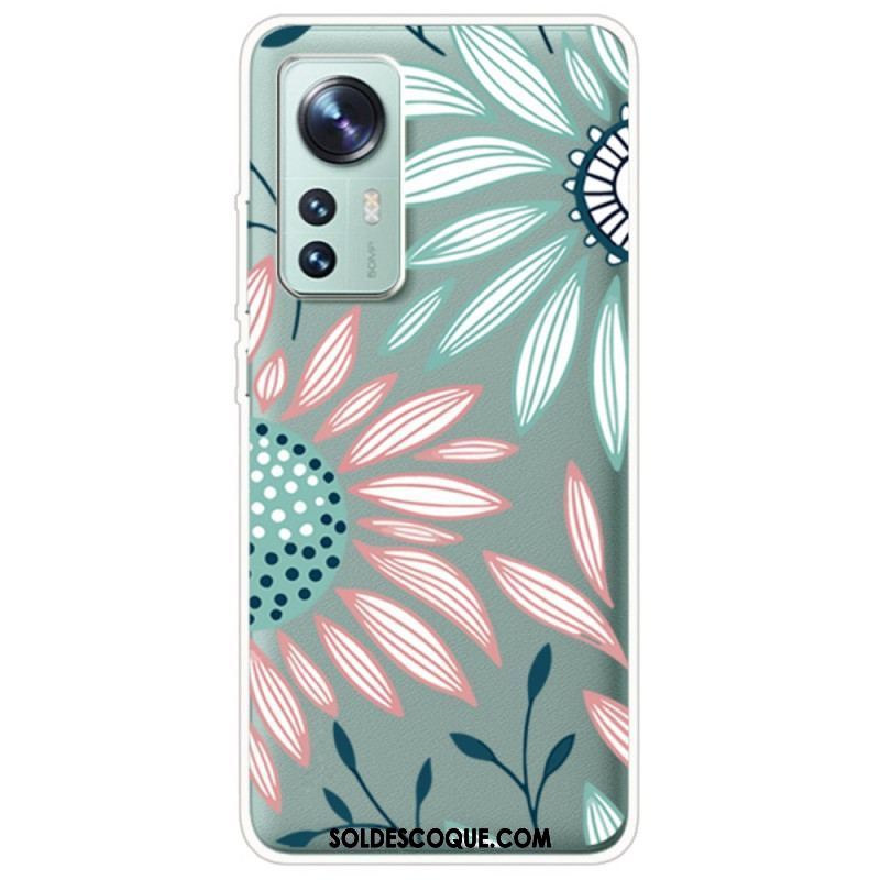 Coque  Xiaomi 12 / 12X  Transparente Une Fleur