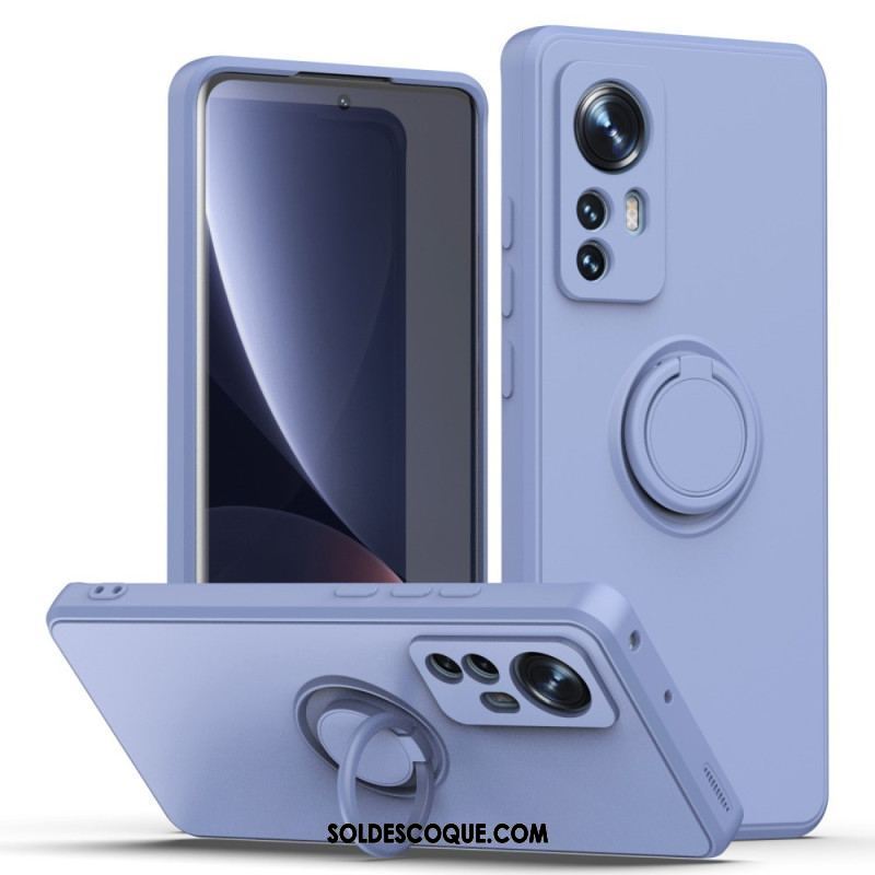 Coque Xiaomi 12 / 12X Unie Anneau-Support