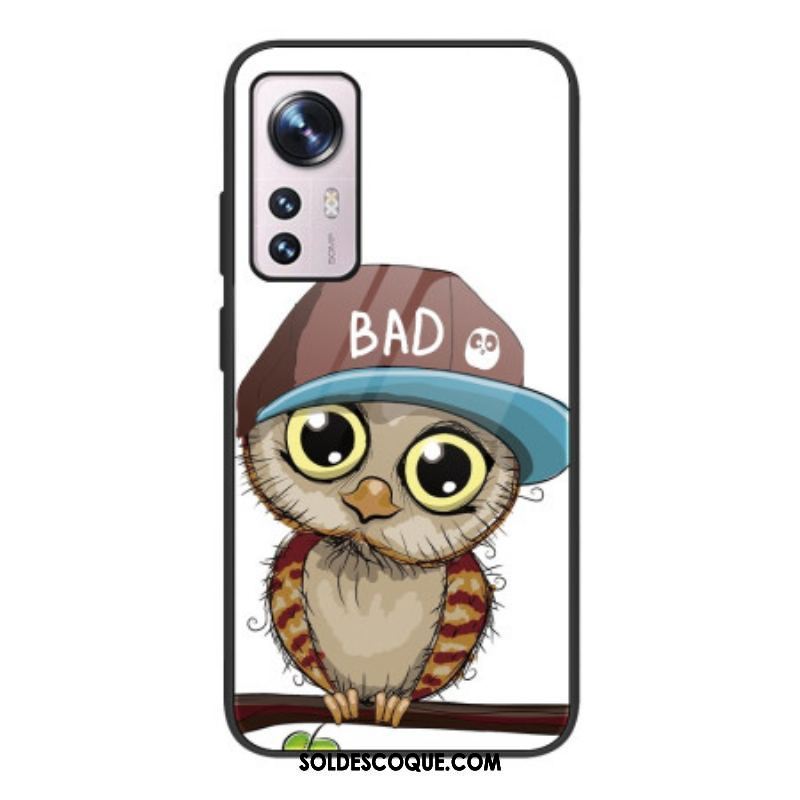 Coque Xiaomi 12 / 12X Verre Trempé Bad Hibou