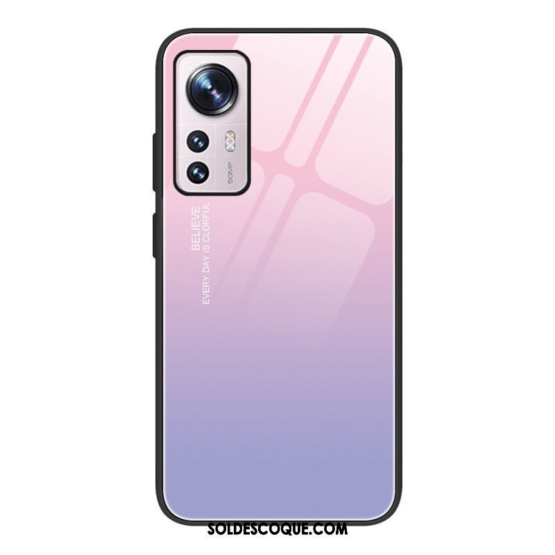 Coque Xiaomi 12 / 12X Verre Trempé Gradient