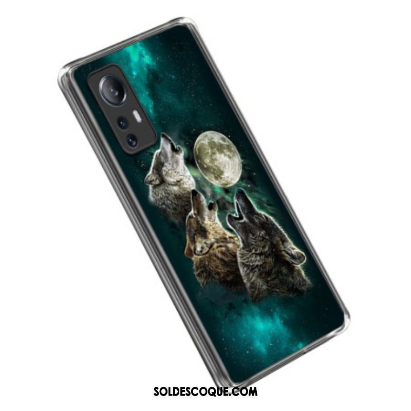 Coque Xiaomi 12 Lite Anti-Jaunissement Loups