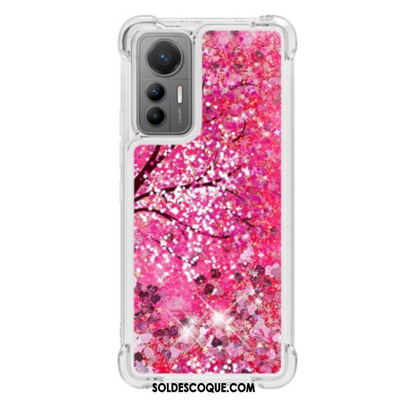 Coque Xiaomi 12 Lite Paillettes Arbre