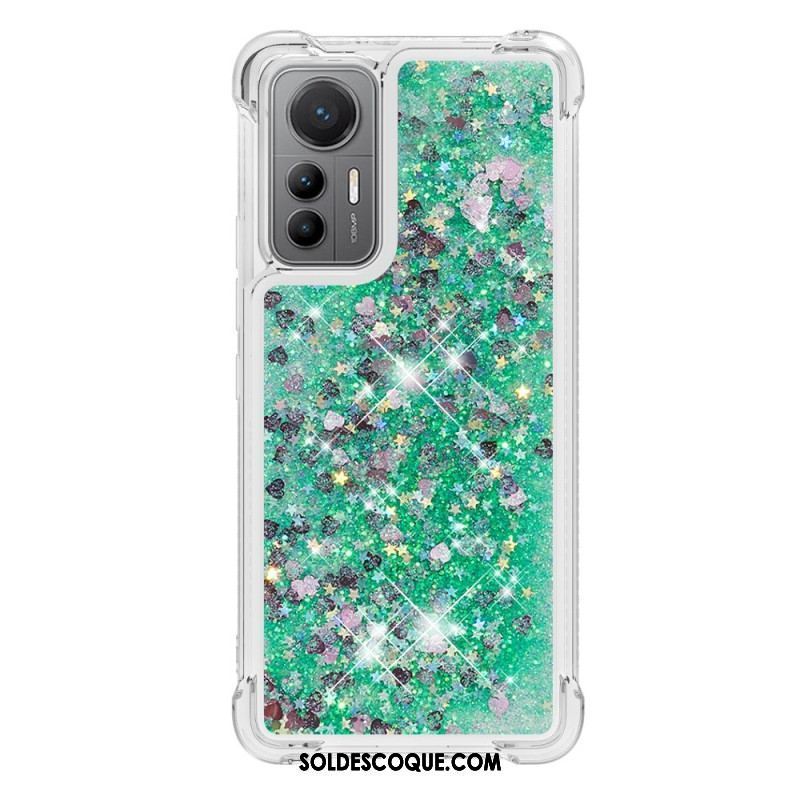 Coque Xiaomi 12 Lite Paillettes Colorées