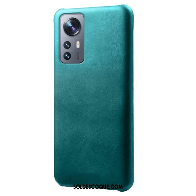 Coque Xiaomi 12 Pro Effet Cuir