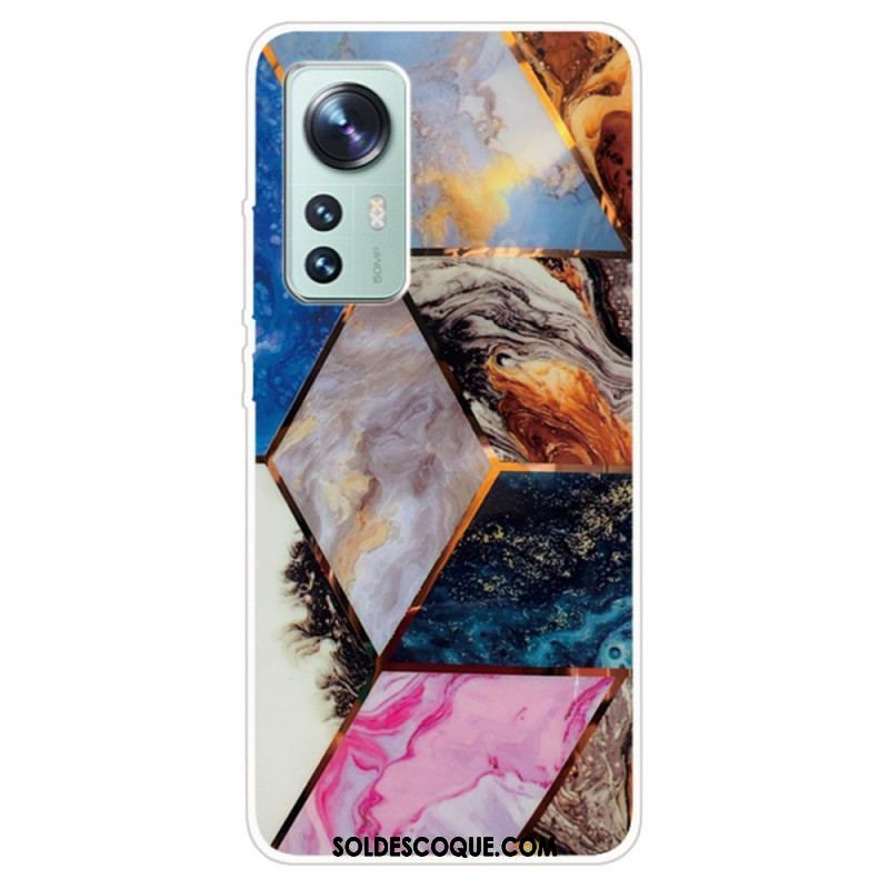 Coque Xiaomi 12 Pro Finesse Marbre