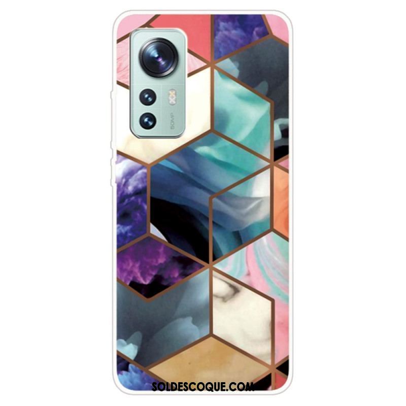 Coque Xiaomi 12 Pro Marbre Décliné