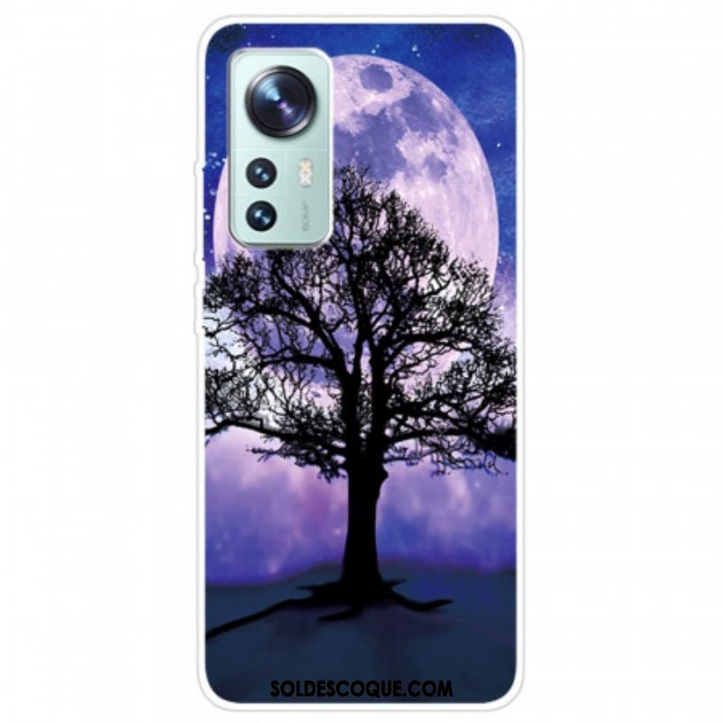 Coque Xiaomi 12 Pro Silicone Arbre