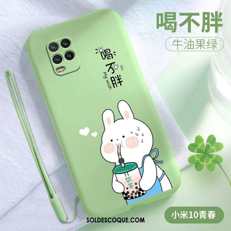 Coque Xiaomi Mi 10 Lite Personnalité Tout Compris Étui Fluide Doux Jeunesse Pas Cher