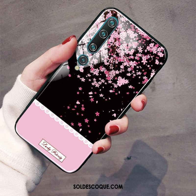 Coque Xiaomi Mi 10 Protection Rêver Sakura Étui Jeunesse Soldes