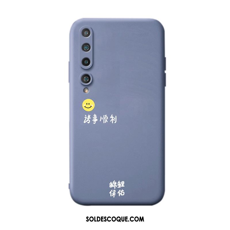 Coque Xiaomi Mi 10 Silicone Incassable Protection Créatif Téléphone Portable En Ligne