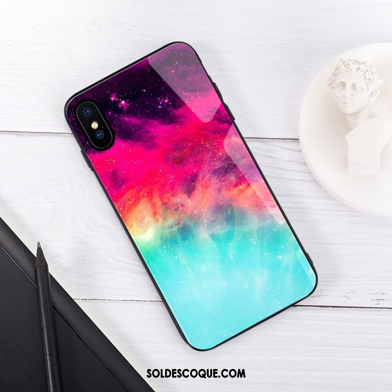 Coque Xiaomi Mi 8 Pro Clair Vent Tempérer Téléphone Portable Personnalité Housse Pas Cher