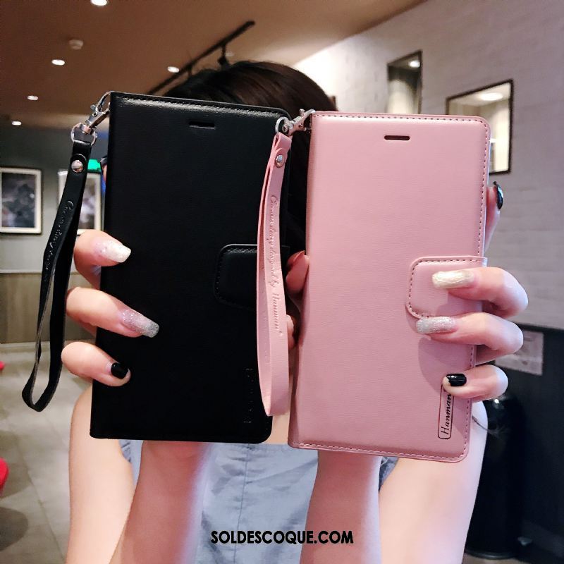 Coque Xiaomi Mi 8 Pro Incassable Étui En Cuir Ornements Suspendus Protection Rose Pas Cher