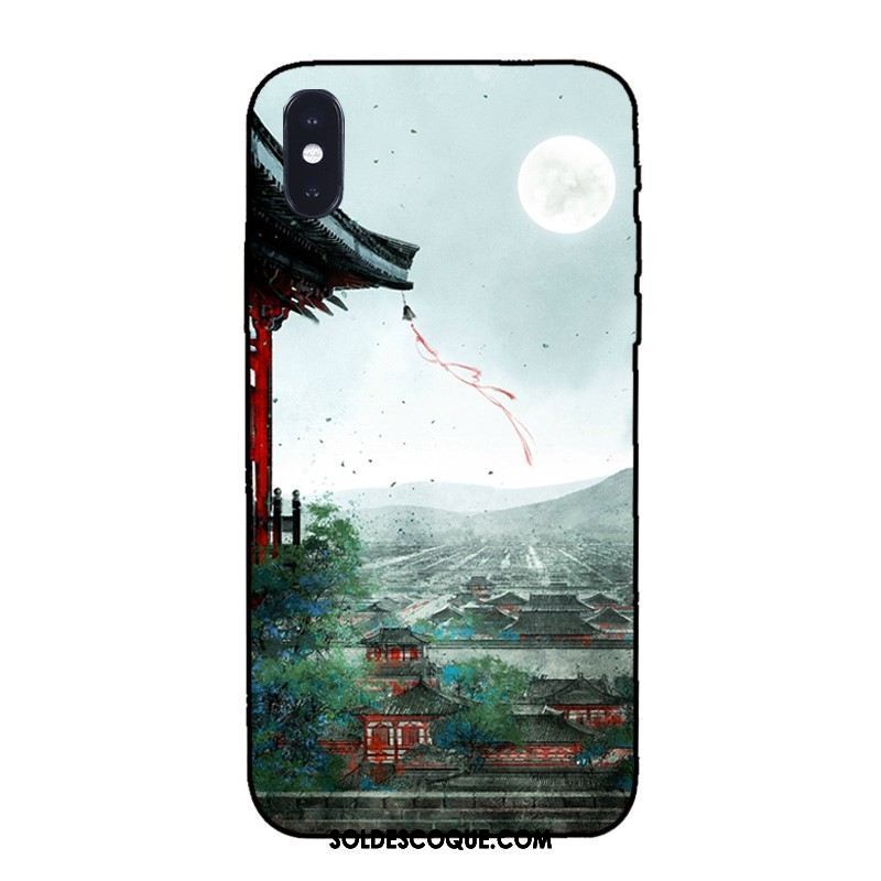 Coque Xiaomi Mi 8 Pro Longue Beau Vert Vent Encre En Vente