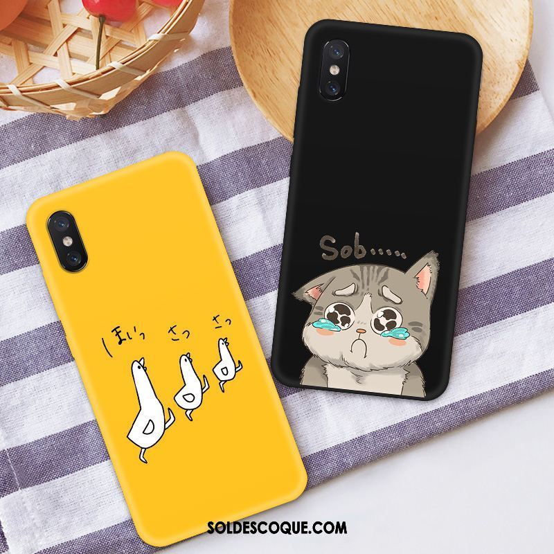 Coque Xiaomi Mi 8 Pro Téléphone Portable Simple Personnalité Tendance Protection Soldes