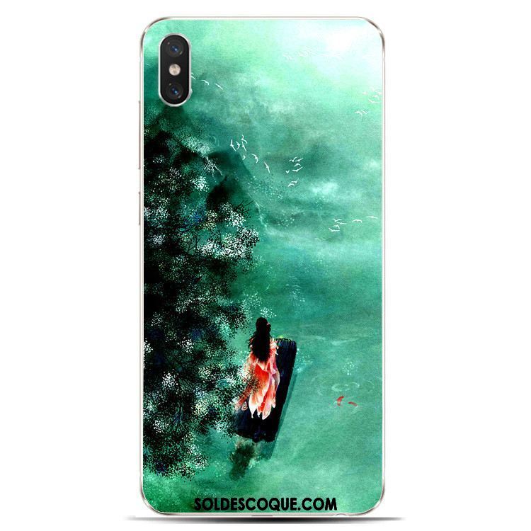 Coque Xiaomi Mi 8 Pro Étui Amoureux Fluide Doux Téléphone Portable Protection Housse Soldes