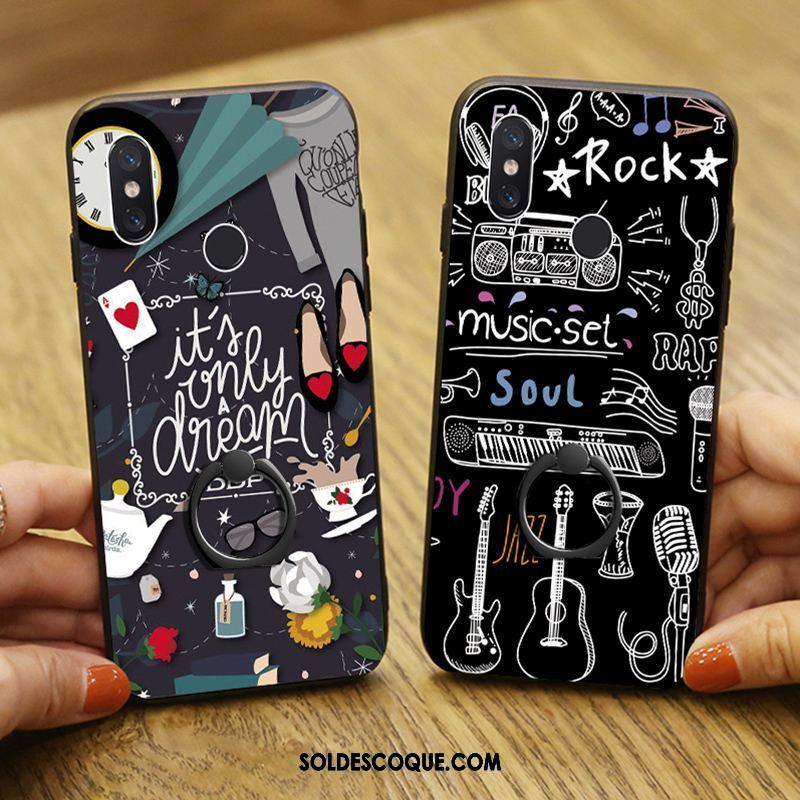 Coque Xiaomi Mi 8 Se Dessin Animé Étui Ornements Suspendus Support Petit Pas Cher