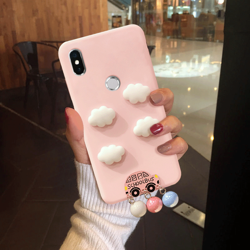 Coque Xiaomi Mi 8 Se Modèle Fleurie Créatif Incassable Marque De Tendance Rose Pas Cher