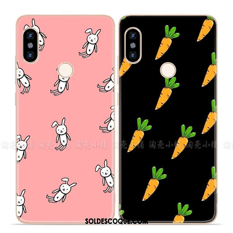 Coque Xiaomi Mi 8 Se Téléphone Portable Charmant Petit Noir Simple Soldes