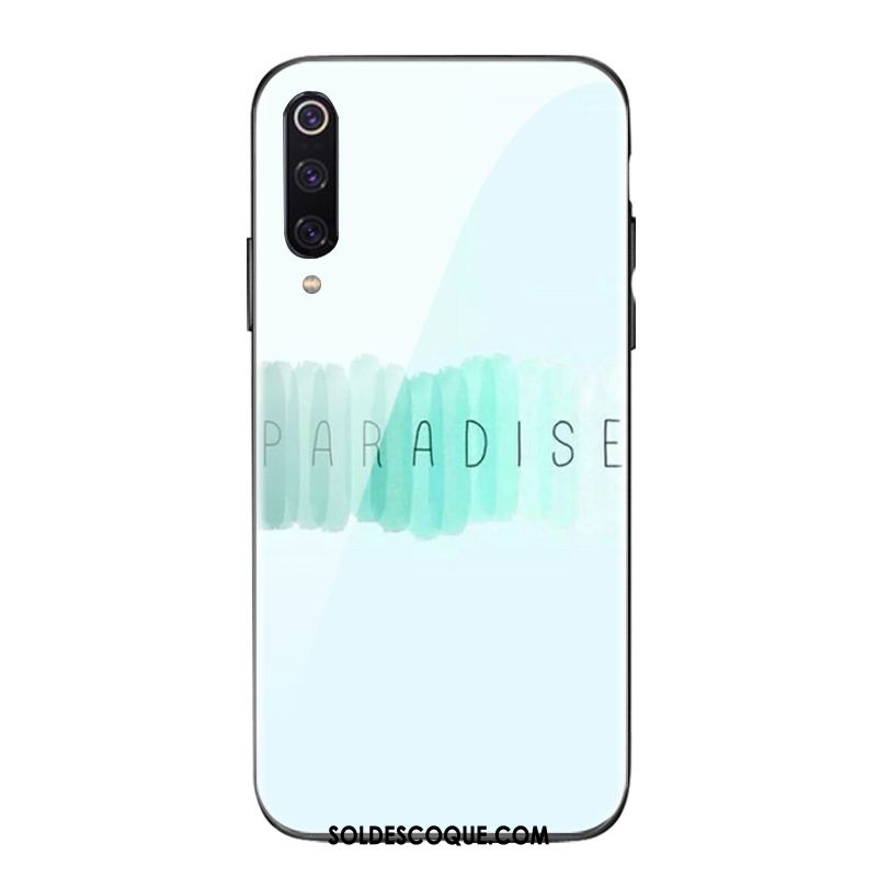 Coque Xiaomi Mi 9 Couleur Simple Dégradé De Couleur Silicone Marque De Tendance Pas Cher