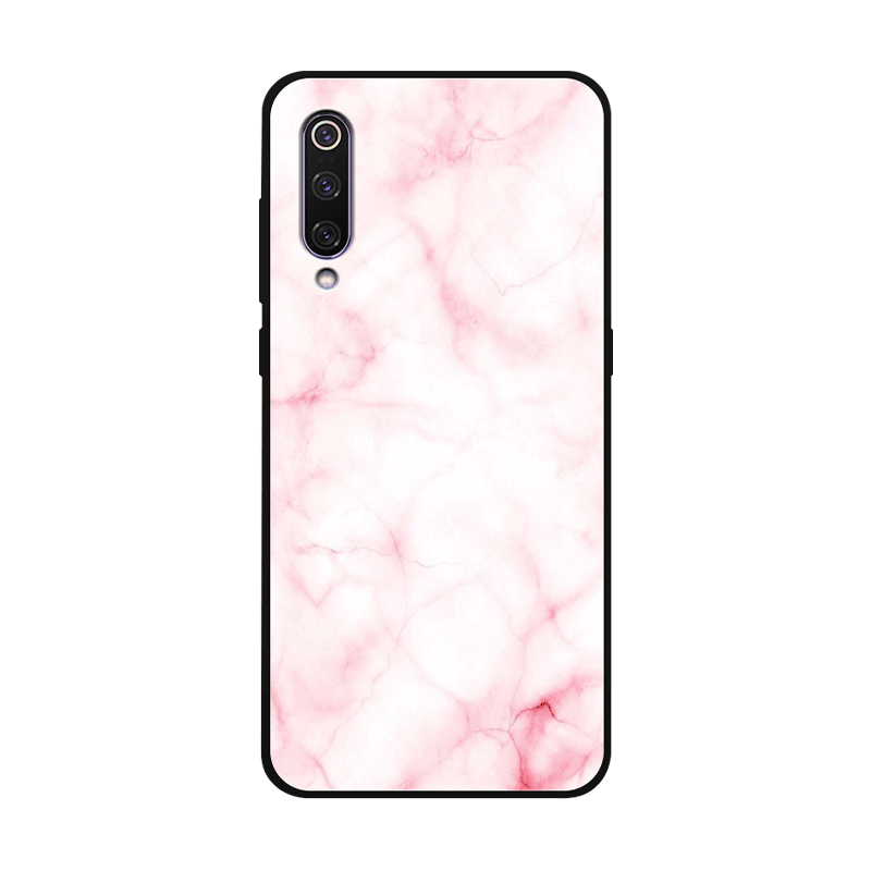 Coque Xiaomi Mi 9 Incassable Amoureux Fluide Doux Verre Créatif Soldes