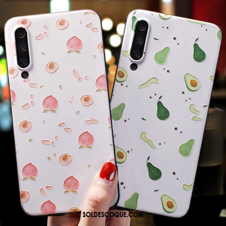 Coque Xiaomi Mi 9 Modèle Fleurie Petit Dessin Animé Créatif Vert En Ligne