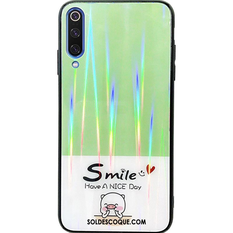 Coque Xiaomi Mi 9 Téléphone Portable Créatif Jeunesse Dessin Animé Miroir Soldes