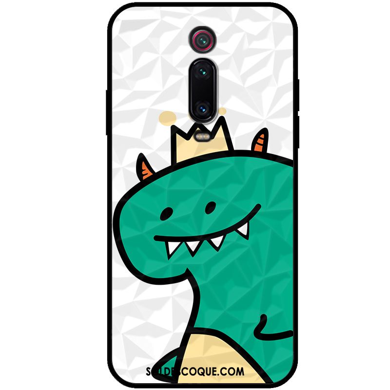 Coque Xiaomi Mi 9t Incassable Dessin Animé Vert Petit Étui Soldes