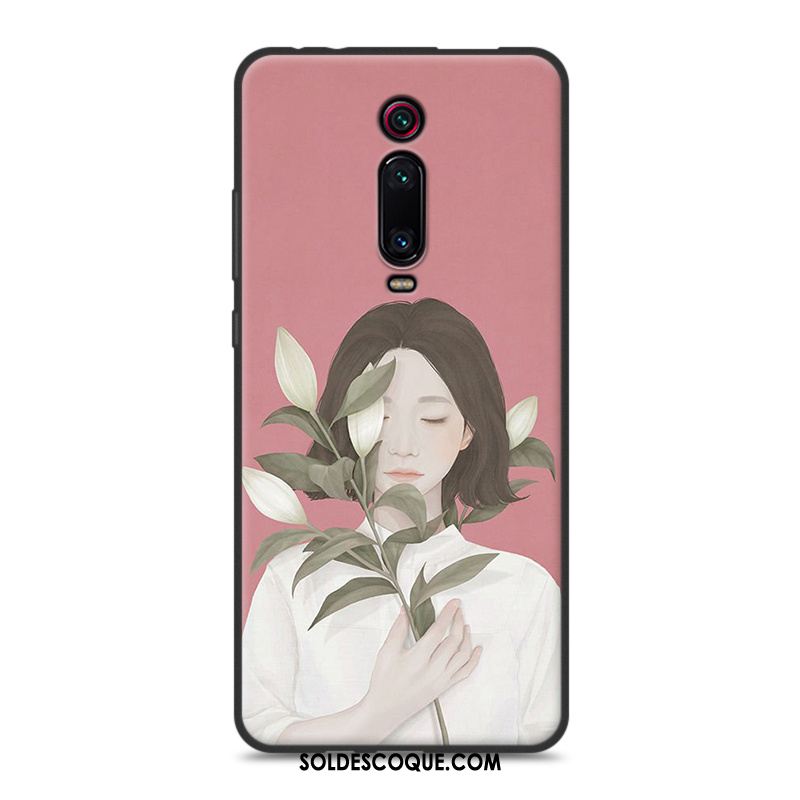 Coque Xiaomi Mi 9t Petit Téléphone Portable Art Protection Rouge Pas Cher