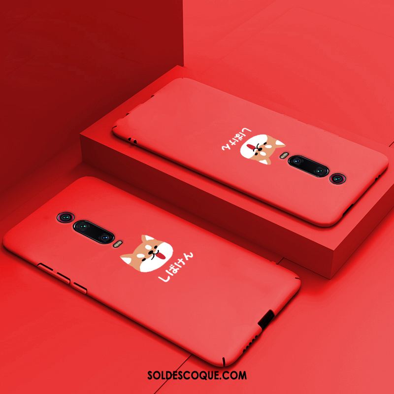 Coque Xiaomi Mi 9t Protection Dessin Animé Rouge Créatif Tout Compris Pas Cher