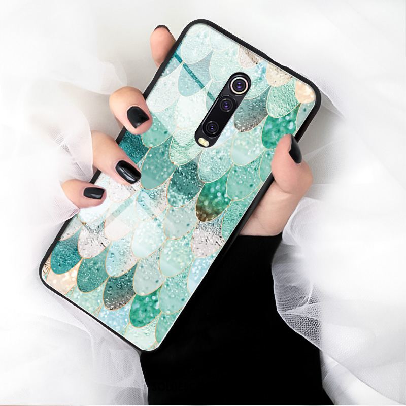 Coque Xiaomi Mi 9t Étui Sirène Tout Compris Verre Mode Pas Cher