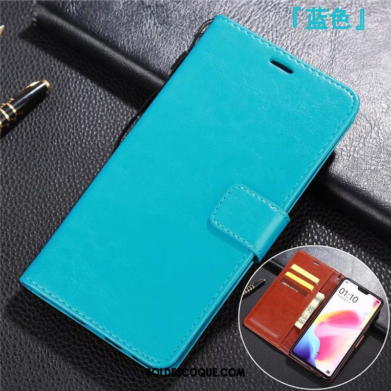 Coque Xiaomi Mi A1 Bleu Téléphone Portable Étui En Cuir Étoile Incassable En Vente