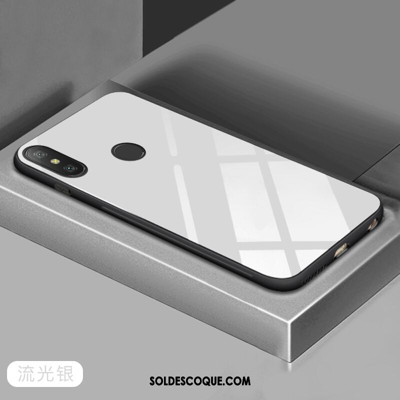 Coque Xiaomi Mi A2 Petit Verre Trempé Téléphone Portable Blanc Rouge En Ligne